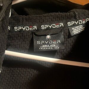 Black Spyder Windbreaker XL size
